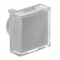 NKK Switches - AT4133JB - CAP PUSHBUTTON SQUARE CLEAR/WHT