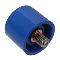 NKK Switches - AT414G - CAP PUSHBUTTON ROUND BLUE