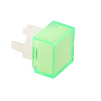 NKK Switches - AT4166FB - CAP PUSHBUTTON SQUARE GRN/WHITE