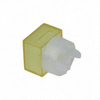 NKK Switches - AT4168DB - CAP SQUARE INDICATOR AMBR CLR