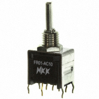 NKK Switches - FR01AC10PB - SW ROTARY DIP BCD COMP 100MA 5V