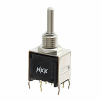 NKK Switches - FR01AR10PB-S - SWITCH ROTARY DIP BCD 100MA 5V