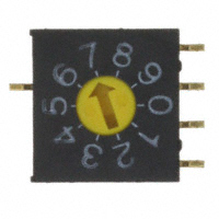 NKK Switches - FR02FC10P-R - SW ROTARY DIP BCD COMP 100MA 5V