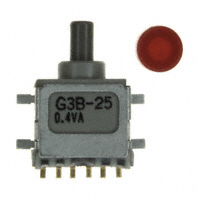 NKK Switches - G3B25AH-R-XC - SWITCH PUSH DPDT 0.4VA 28V