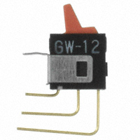 NKK Switches - GW12LCV - SWITCH ROCKER SPDT 0.4VA 28V