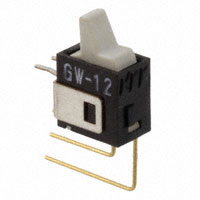 NKK Switches - GW12LHV - SWITCH ROCKER SPDT 0.4VA 28V