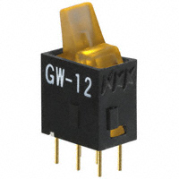 NKK Switches - GW12LJPC - SWITCH ROCKER SPDT 0.4VA 28V