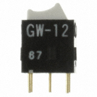 NKK Switches - GW12RBP - SWITCH ROCKER SPDT 0.4VA 28V