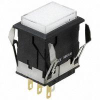 NKK Switches - LB15RKG01-6G-JB - SWITCH PUSH SPDT 0.4VA 28V