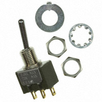 NKK Switches - M2015SA1G01 - SWITCH TOGGLE SPDT 0.4VA 28V