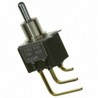 NKK Switches - M2018S2A2G40 - SWITCH TOGGLE SPDT 0.4VA 28V