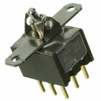 NKK Switches - M2032TNG03-DA - SWITCH ROCKER 3PDT 0.4VA 28V