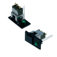 NKK Switches - MB2411JG01-A/1-2A/1-F - SWITCH PUSH SPDT 0.4VA 28V