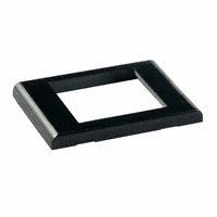 NKK Switches - AT207A - BEZEL BLACK FOR EB/MB24 SERIES