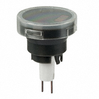 NKK Switches - AT3011D02JA - CAP PUSHBUTTON ROUND CLEAR/BLACK