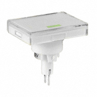 NKK Switches - AT3012F12JB - CAP PUSHBUTTON RECT CLEAR/WHITE