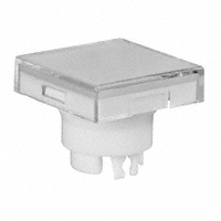 NKK Switches - AT3014JB - CAP PUSHBUTTON SQUARE CLEAR/WHT