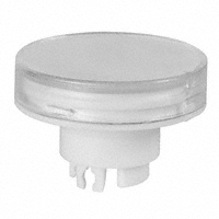 NKK Switches - AT3017JB - CAP PUSHBUTTON ROUND CLEAR/WHITE