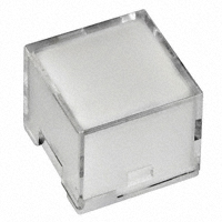 NKK Switches - AT3022JB - CAP PUSHBUTTON SQUARE CLEAR/WHT