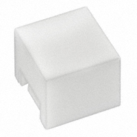 NKK Switches - AT3024B - CAP PUSHBUTTON SQUARE WHITE