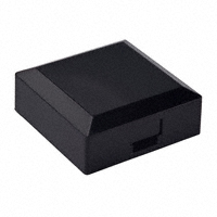NKK Switches - AT3077A - CAP PUSHBUTTON SQUARE BLACK