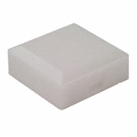NKK Switches - AT3077B - CAP PUSHBUTTON SQUARE WHITE
