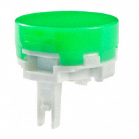 NKK Switches - AT4012FJ - CAP PUSHBUTTON ROUND GREEN
