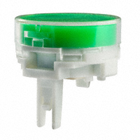NKK Switches - AT4013JF - CAP PUSHBUTTON ROUND CLEAR/GREEN