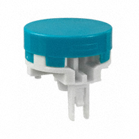 NKK Switches - AT4017G - CAP PUSHBUTTON ROUND BLUE