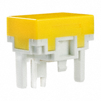 NKK Switches - AT4026EJ - CAP PUSHBUTTON RECT YELLOW