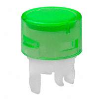 NKK Switches - AT4032FF - CAP PUSHBUTTON ROUND GREEN
