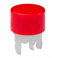 NKK Switches - AT4036C - CAP PUSHBUTTON ROUND RED