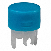 NKK Switches - AT4036G - CAP PUSHBUTTON ROUND BLUE