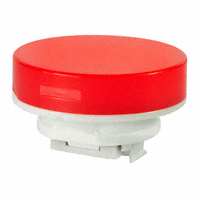 NKK Switches - AT4054CJ - CAP PUSHBUTTON ROUND RED