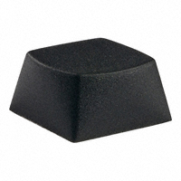 NKK Switches - AT4058A - CAP TACTILE SQUARE BLACK