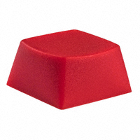 NKK Switches - AT4058C - CAP TACTILE SQUARE RED