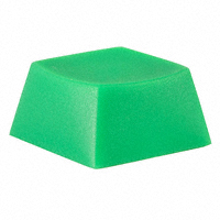 NKK Switches - AT4058F - CAP TACTILE SQUARE GREEN