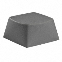 NKK Switches - AT4058H - CAP TACTILE SQUARE GRAY
