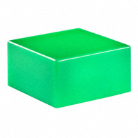 NKK Switches - AT4059F - CAP TACTILE SQUARE GREEN