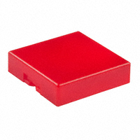 NKK Switches - AT4073C - CAP PUSHBUTTON SQUARE RED