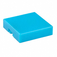 NKK Switches - AT4073G - CAP PUSHBUTTON SQUARE BLUE