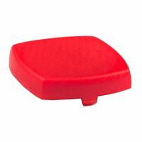 NKK Switches - AT4077C - CAP TACTILE SQUARE RED