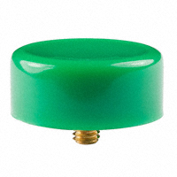 NKK Switches - AT412F - CAP PUSHBUTTON ROUND GREEN
