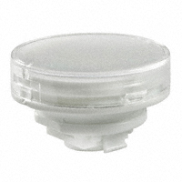 NKK Switches - AT4131JB - CAP PUSHBUTTON ROUND CLEAR/WHITE