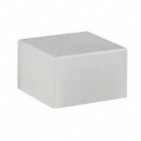 NKK Switches - AT4135B - CAP TACTILE SQUARE FROSTED WHITE