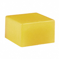 NKK Switches - AT4135E - CAP TACTILE SQUARE FROSTD YELLOW