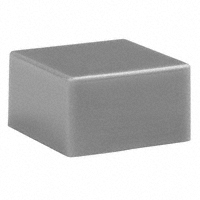 NKK Switches - AT4139H - CAP TACTILE SQUARE GRAY