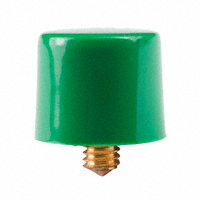 NKK Switches - AT413F - CAP PUSHBUTTON ROUND GREEN