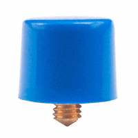 NKK Switches - AT413G - CAP PUSHBUTTON ROUND BLUE