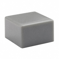 NKK Switches - AT4140H - CAP TACTILE SQUARE GRAY